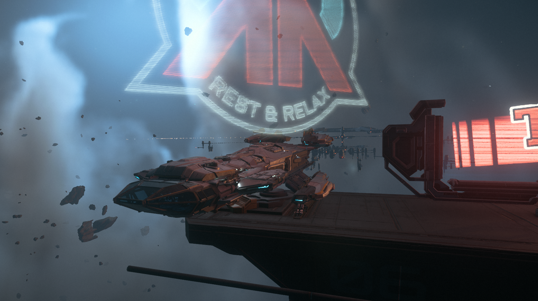 Star Citizen organization banner for Kitty Dynamics